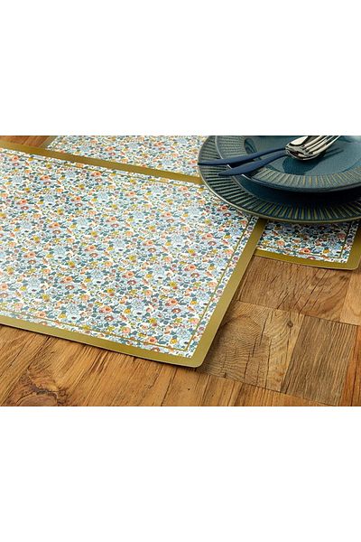English Home Fleuriste 4 Piese American Service 30x45 Cm Albastru