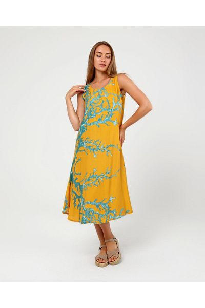 LİKAPA Rochie - Galben - Esențiale