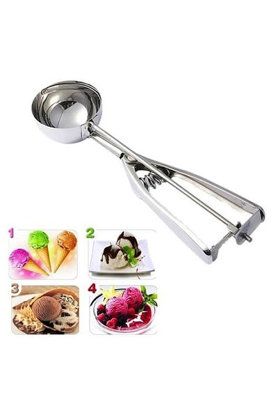 Mitra Eminox Scissor Ice Cream Spoon 1801