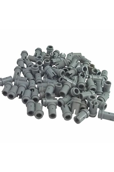 LEGO Technic Moc Custom - 12 Pcs Gray Small Pin, Mindstorms Accessory