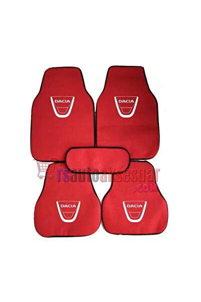 Genel Markalar Lodgy Logolu Kırmızı HALIFLEKS PAPPAS TAKIM Paspas Seti