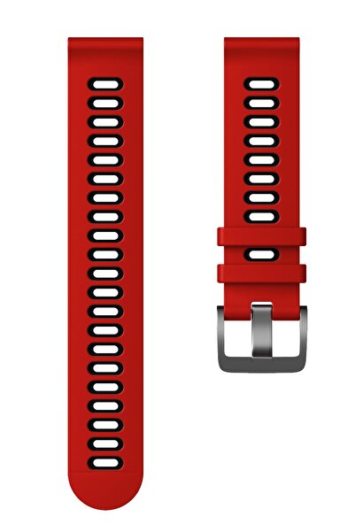 NovStrap Haylou Rs3 Ls04 Compatible Band Strap (22mm) Sportive Perforated Sports Silicone Band