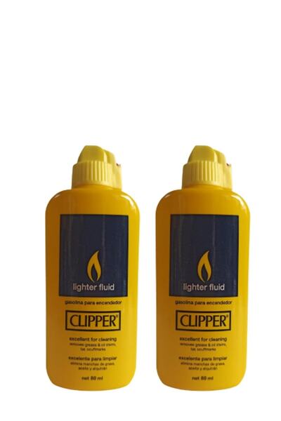Clipper Benzin 80 Ml Plastik Şişe 2'li