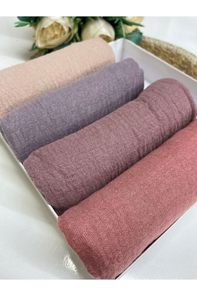 Nilbutik Four Wrapped Shawls