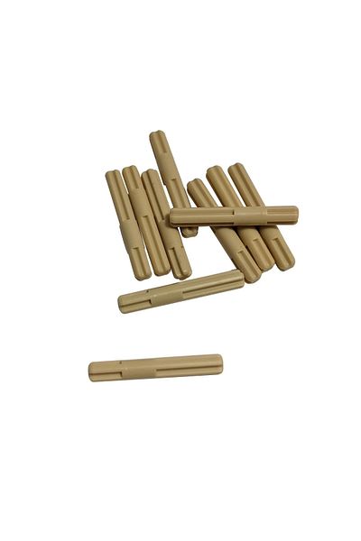 LEGO Technic Moc Custom Accessory Mindstorms Tan Taba Axle 4L Center Stop 4 Pieces Will Be Sent