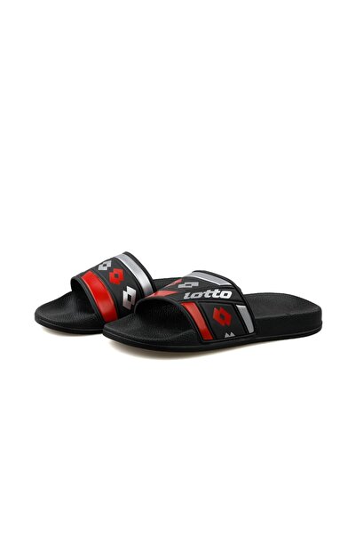 Lotto Ocenia Retro Slide 2fx Black Men's Slippers101157285 Black