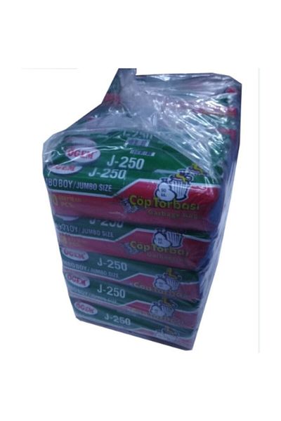 Ögem J250 Garbage Bag 80x110 Cm 90 Lt Jumbo Size Roll 10 Pieces 50 Rolls