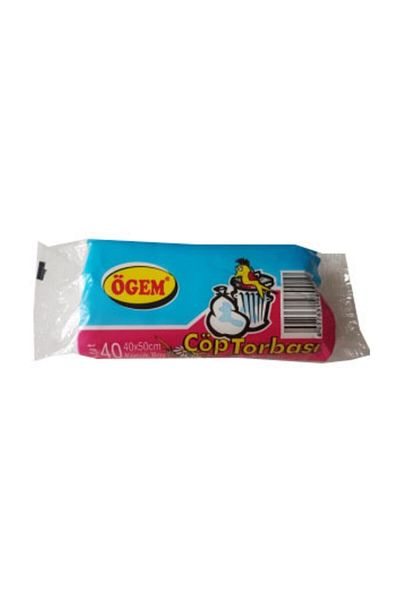Ögem Garbage Bag Size 40X50 Cm Roll 40 Pieces 50 Rolls