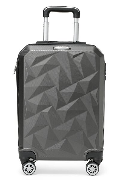 lumberjack Hexagon-k 2fx Antrasit Unisex Küçük Boy Valiz