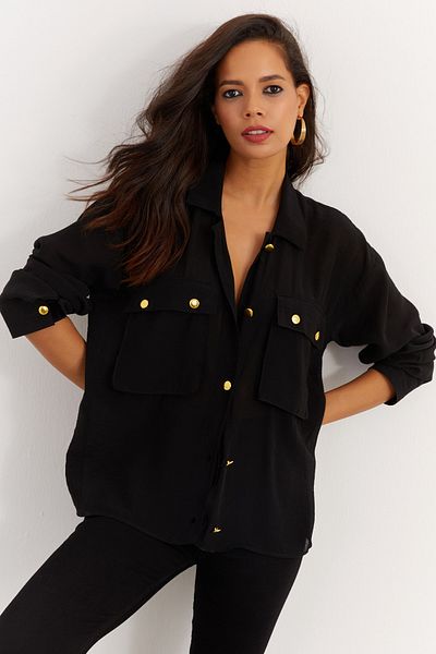 Cool & Sexy Hemd - Schwarz - Oversized