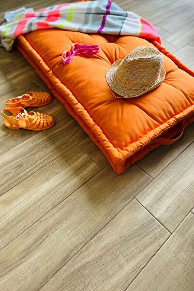 Aida Concept Fransız Yer Minderi 60x60 Puf Krem