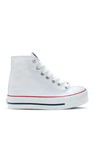 Slazenger Pantofi de damă Super High Sneaker alb