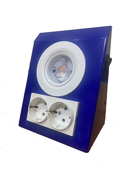 hesaplisiburada Trendlight Tezgah Dolap Altı Çift Priz 6w Led Aydınlatma Mavi
