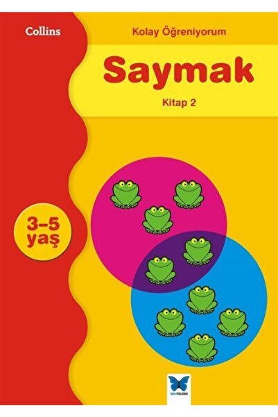 Mavi Kelebek Yayınları Kolay Öğreniyorum Saymak Kitap 2