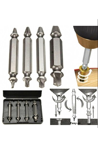 YU SU Yu-su Bozuk Vida Sökücü Vida Sökme Klavuzu Ters Diş Klavuz Seti