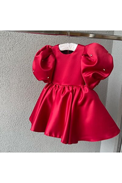 She Dress Stone DeTailed Girl's Dress - Evening Dress