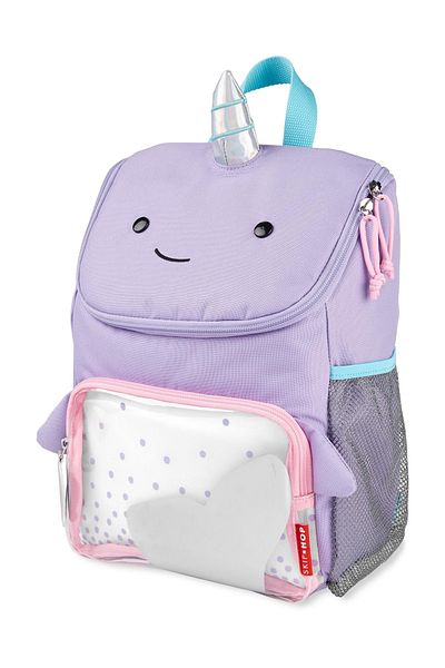 Skip Hop Rucsac pentru copii Zoo cu model Narwhal
