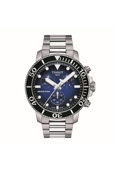 TISSOT Seastar Chronograph 300m T120.417.11.041.01 Men's Wristwatch