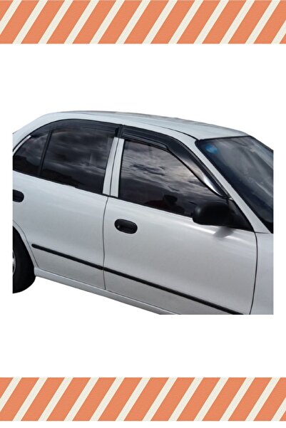 NOVDES Hyundai Accent Yumurta Kasa 1995-2000 Modellerine Özel 4’lü Mügen Tip Cam Rüzgarlığı