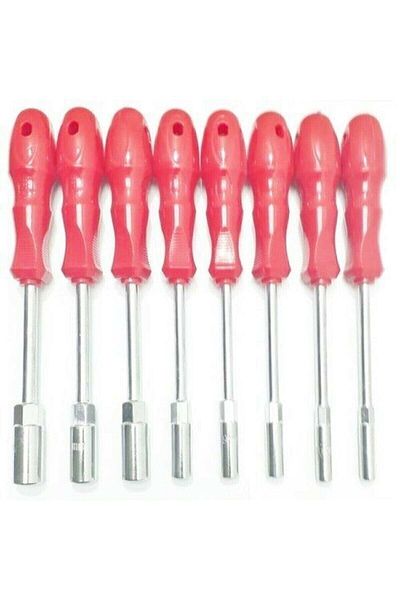 MOONSHOP 8 Piece Socket Screwdriver Set 8 Pieces 8 Pieces Socket