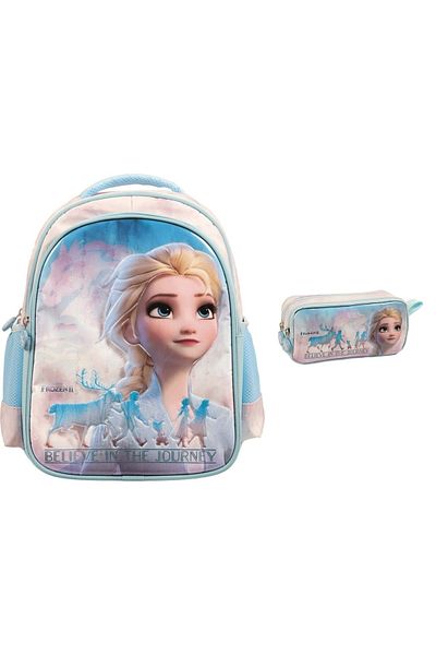 Frozen Loft Pınk Journey - 2 Primary School Bag and Pencil Case