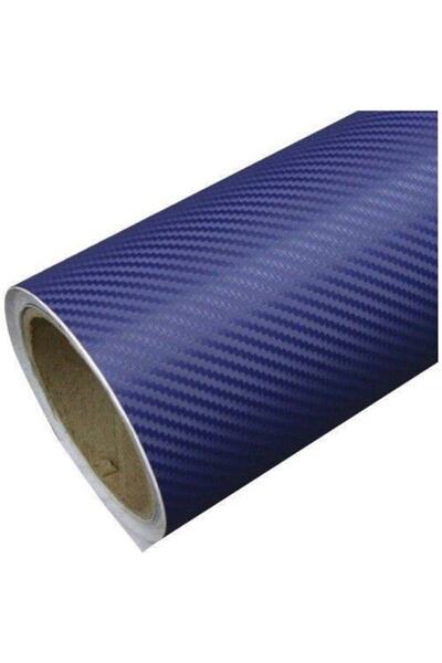 Temiz Pazar Folie de carbon albastru închis 127 cm x 50 cm