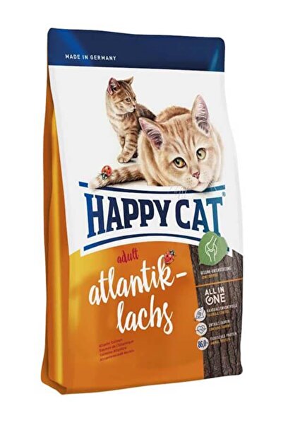 Happy Cat Atlantik Lachs Somonlu Kedi Maması 1,4 Kg