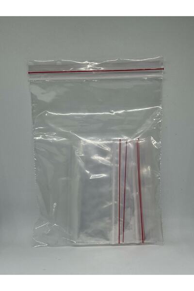 pposet Kilitli Naylon Torba- Kilitli Poşet 18x15 Cm 100 Adet