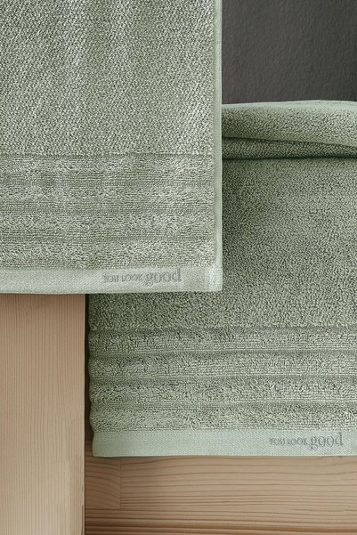 COTTONMANIA Lapis Set 303 - Yeni Trend, 50x90 - 70x140cm. 2ad. Premium Havlu Seti