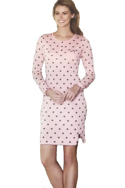 yoncatoptan Cămașă de noapte cu buline Zakkum pentru femei, tineri și adulți,...