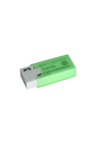 Faber Castell Candy Yeşil Kılıflı Beyaz Silgi