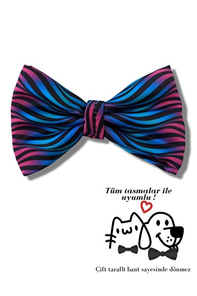 UTDpet Turquoise Cat Dog Bow Tie (without table)