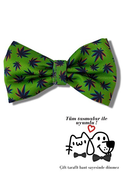 UTDpet Leaves Cat Dog Bow Tie (without table)