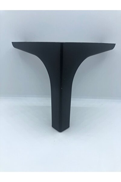 KARAKOÇ Plastic, 14*15*15 Cm Black Armchair, unit, furniture Leg (4 Pieces)