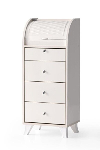 MUTLU ALIŞVERİŞ MERKEZİ Ahşap Çekmeceli Desenli Mutfak Kiler Dolabı Ekmeklik ...