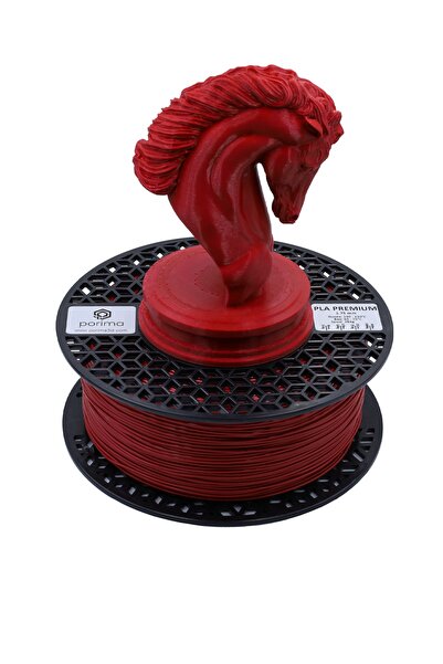 Porima Pla Premium Filament 1.75mm 1kg Yakut Kırmızı