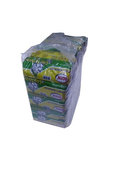 Ögem Garbage Bag Size 55x60 Cm Roll 20 Pieces 50 Rolls Blue