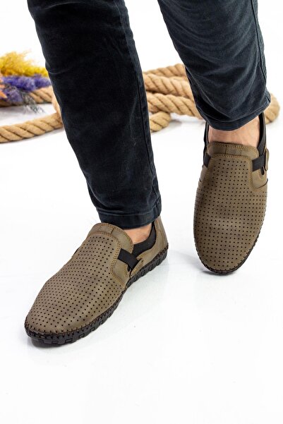 Moda Anna Ανδρικά παπούτσια Sermoda Laceless Perforated Model Άνετη σόλα