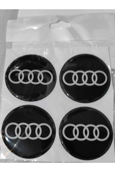 ALTAŞ Audi Plasto (damla) Yapıştırma Jant Göbeği 4 Lü 56 Mm