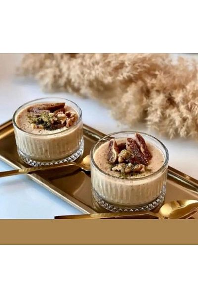 Paşabahçe Elysia 12-Piece Magnolia Dessert Ice Cream Snack Bowl
