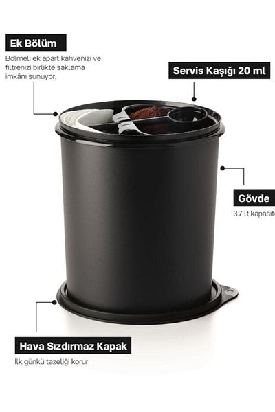 Tupperware Моята кафе станция 3,7 литра