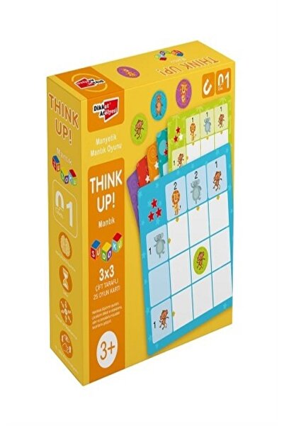 Dikkat Atölyesi Yayınları Levelup! 1 - Thinkup! Mantık Sudoku, Dikkat Atölyes...