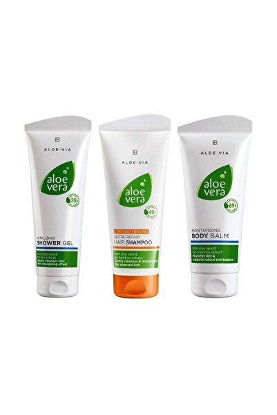 Generic Brand Aloe Via Aloe Vera Hair and Body Care Set