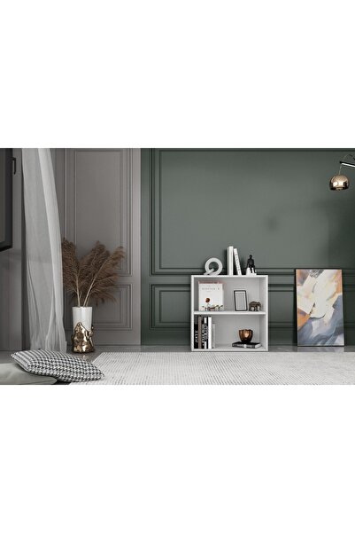 Nettrends Rafli Kitaplik 65 Cm Beyaz Ktp-1156