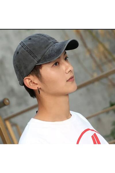 Kardelen Butik Denizli Șapcă de baseball vintage, reglabilă, din bumbac, conf...