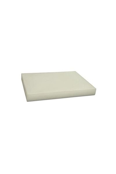 Türkay Cutting Board for Meat Vegetables Fruit 30X50X4 cm Polyethylene White Color