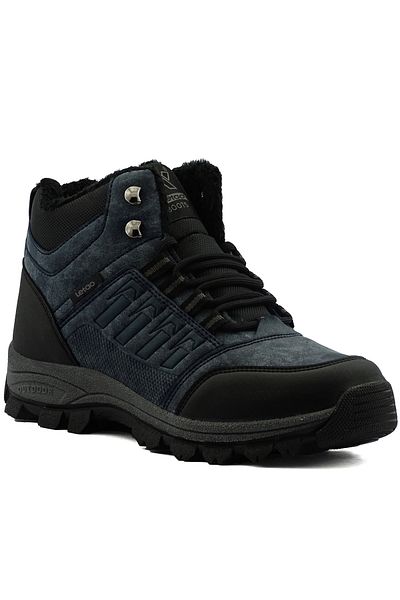 LETAO Μπότες Unisex Navy Blue - με φερμουάρ, γούνα και ανθεκτικές στο κρύο 36-47