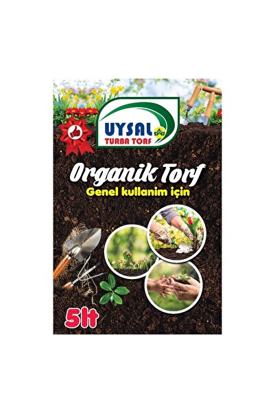 UYSAL Organik Torf 5 Lt Genel Kullanım