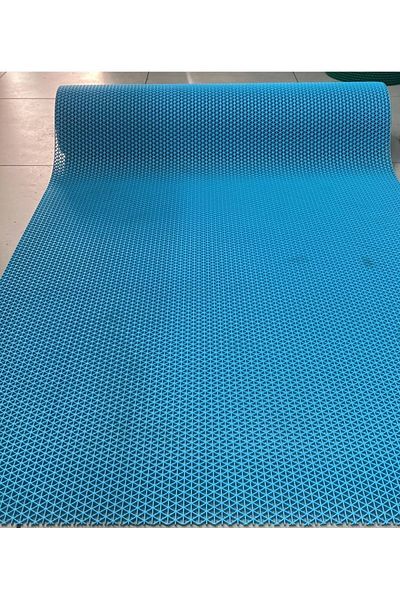 ÖZBALBAN Zmat Star-mat Non-Slip Wet Floor Mat Width 90 Cm Thickness 6 Mm Turquoise