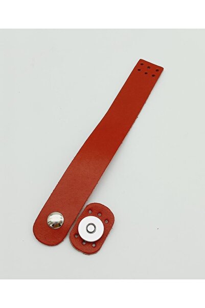 angel çanta aksesuar 18x2.3 cm crvena prava Koža ravna Torba kapa sa srebrnim...